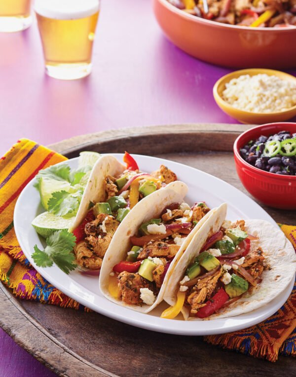 Tacos de Chicken Fajitas